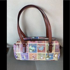 Fossil Handbag with Pictures.